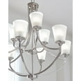 thumbnail image 2 of 3124509EN3-710-Generation Lighting-Sea Gull Lighting-Hanford-Nine Light 2-Tier Chandelier-Bronze Finish-LED Lamping Type, 2 of 3