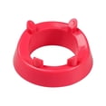 thumbnail image 3 of Ball Stand Holder Soccer Football Stand Durable Saving Space for Living Room Rose Red, 3 of 8