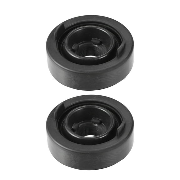 Universal 80mm Automotive Headlight Dust Cover Headlight Dust Caps for Led Rubber Black 2Pcs