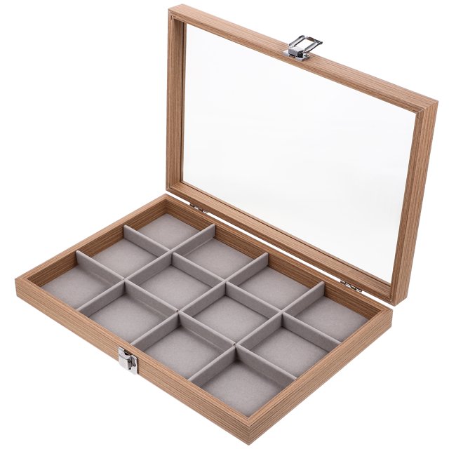 MOVTOTOP 1Pcs Jewellery Boxes Multi Color Wood Material For Women And Friends 35.0X24.0X5.0In