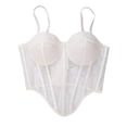 thumbnail image 7 of Warop Women's Sexy Solid Color Bustier Camisole with Underwire and Removable Pads, Bone Support Lace Trim Tank Top for Daily Wear and Layering, 7 of 7