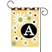 thumbnail image 3 of Toland Home Garden Floral Monogram A 12.5 x 18 Inch Decorative Spring Summer Flower Initial Garden Flag, 3 of 3