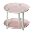 thumbnail image 1 of Estante de encimera de 2 niveles con bandeja de valet, soporte para joyas, organizador de tocador para teléfono, almacenamiento para mesa, mesita de Rosa, 1 of 8