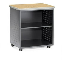 OFM 66745 Pedestal 28" x 20" Top, Oak