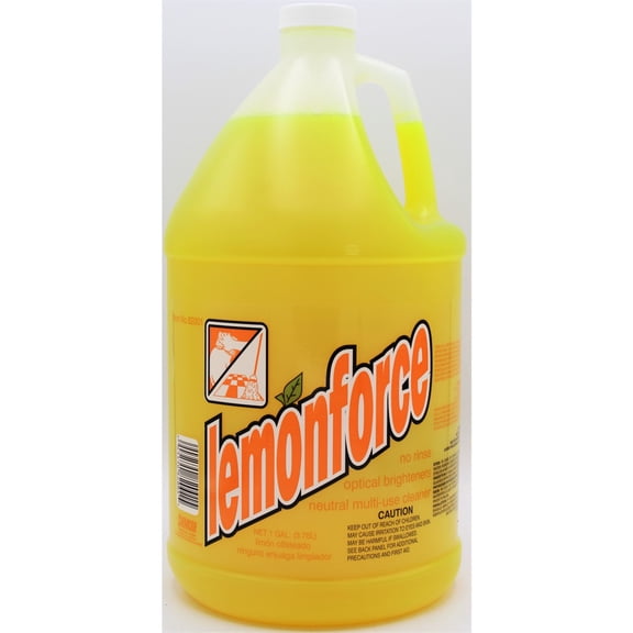 LemonForce™ Cleaner And Deodorizer, Gallon, 4/CS