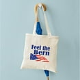 thumbnail image 4 of CafePress - Feel The Bern Tote Bag - Unisex Canvas Tote Bag, Beige, 1-Piece, 4 of 6
