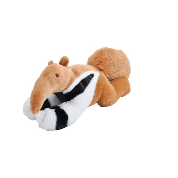 Wild Republic Ecokins Mini, Anteater, Stuffed Animal, 20 cm, Gift for Kids, Plush Toy, Fill is Spun Recycled Water Bottles, Eco Friendly