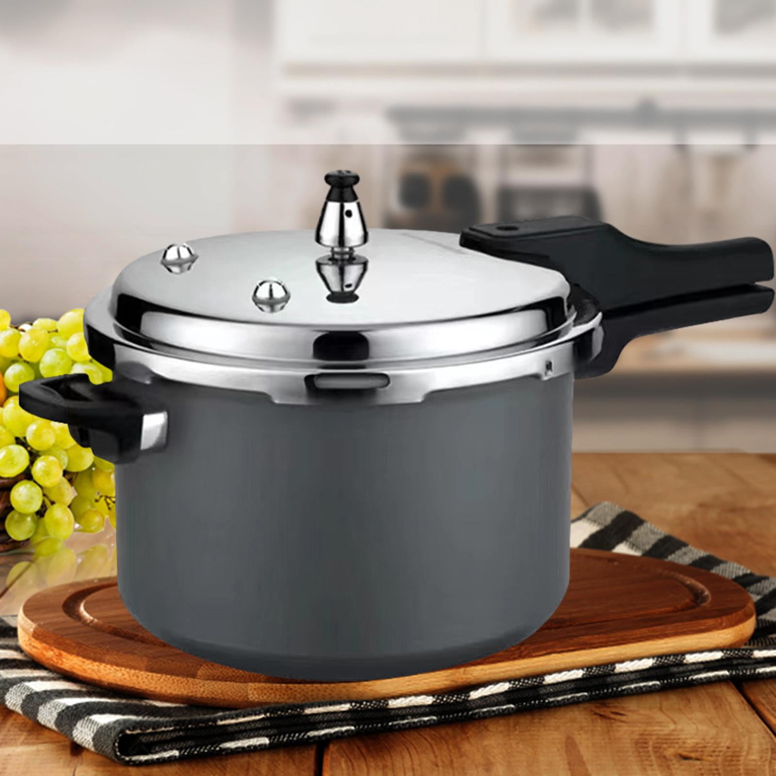 kowaku Aluminum Alloy Instant Cooking Pot Fast Heating with Secure Knobs Rice Cooker Stewed Meat Pot for Family Home