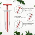 thumbnail image 2 of DOLITY Handheld Seeder Dispenser, Seeder Tool Garden Planter Starter Mini Hand Spreader Red, 2 of 9