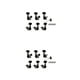 thumbnail image 4 of Yuarrent Clavijas de afinación de guitarra, cabezales de máquina de bloqueo, afinadores, perillas, accesorios clásicos, profesionales, Type1 NO1, 4 of 6