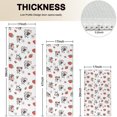 thumbnail image 4 of Red Strawberry Cow Pattern Kitchen Rugs Sets Of 3,Kitchen Runner Rugs Non Skid Washable,Decorative Kitchen Floor Mats for Kitchen,Sink,Laundry,17"x30"+ 17"x47" + 17"x59", 4 of 6