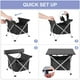thumbnail image 3 of Mesa de camping Grope ultraligera de aluminio 40x35x33 cm negra, 3 of 6