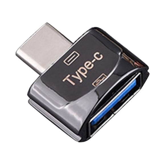 Lector de Tarjetas USB 3.1 Tipo C Seitruly Cámara de Teléfono Adaptador OTG Negro