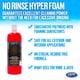 thumbnail image 4 of Optimum Hyper Foam ONR Jabón Espumoso para Lavado de Autos Sin Enjuague – Rociar, Frotar, Sin Enjuague y Secar – Lavado Sin Enjuague con Espuma y Polímeros (946 ml), 4 of 6