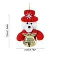 thumbnail image 3 of Jingle Bell Christmas Decorations Hanging Bells for Tree Fireplace Wall Door Window Home Festive Holiday Ornaments, 3 of 6