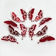 thumbnail image 2 of Michellecmm Valentine's Day Wall Stickers Double Layer 3D Butterfly Decals Window Art Cling, 2 of 7