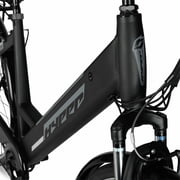 Hyper Bicycles 36V 700C Electric Commuter E-Bike, Adult Ages 13+, Pedal-Assist, 250W Motor, Black