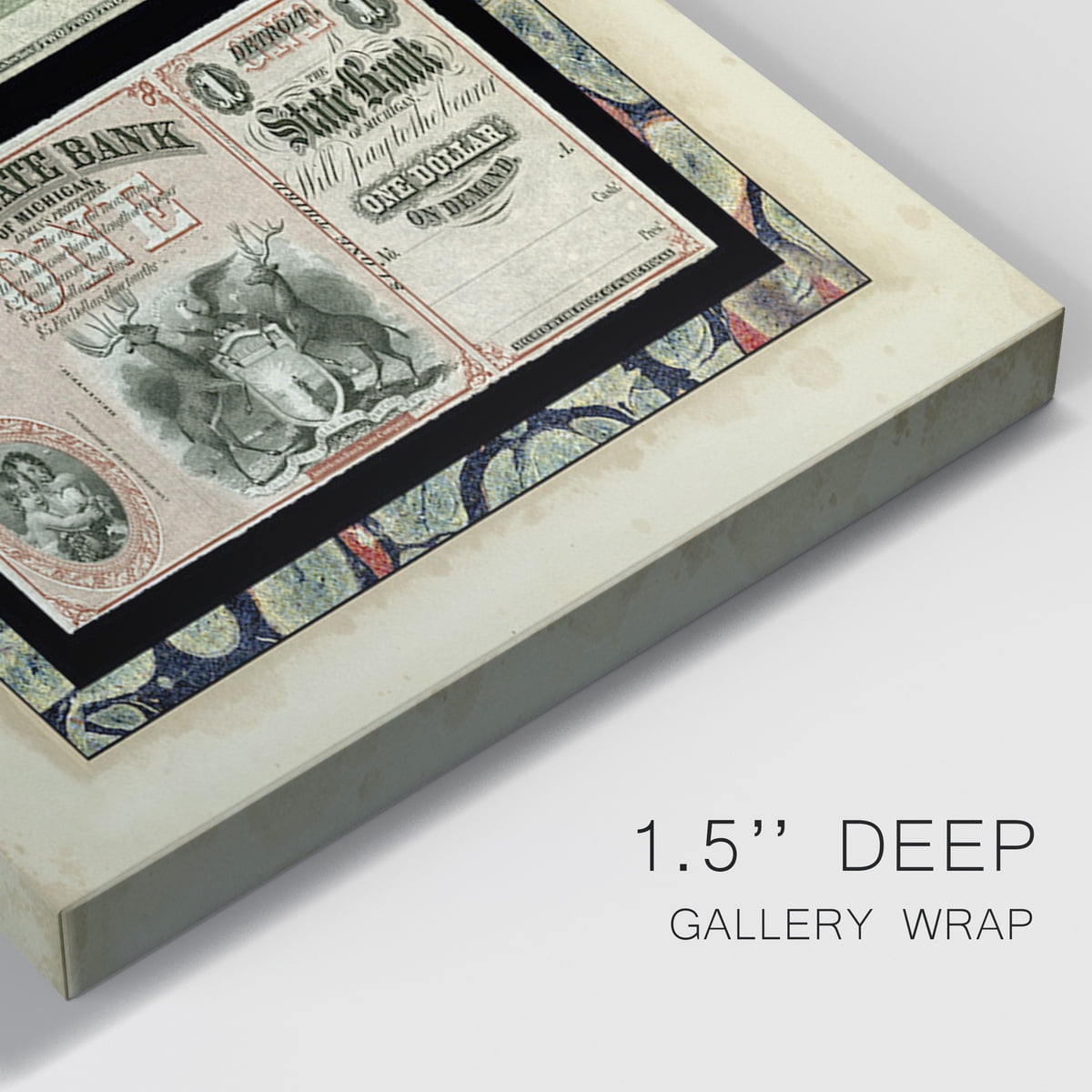 Money, Money, Money I Premium Gallery Wrapped Canvas - Ready to Hang - 8 x 12 Each