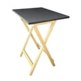 thumbnail image 1 of Mesa Plegable Rectangular Hogare Mesa Plegable Rectangular Negro/Aile, 1 of 4