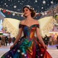 thumbnail image 3 of Rideau de Pluie à Sequins pour Adultes pour Carnaval, Mascarade, Accessoires de Fête 2 Pcs, 3 of 5