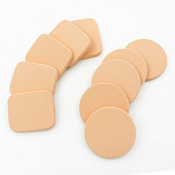 dianhelloya 5Pcs Set Facial Soft Makeup Blender Face Sponge Smooth Powder Puff Square