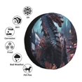 thumbnail image 4 of Goofa Urban Mechanical Dragon Pattern Universal Tire Cover for Jeep, SUV, Truck, and Trailer – Waterproof, UV-Resistant,Easy to Install, Fits 14"-17" Tires-14 inch, 4 of 6