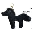 thumbnail image 2 of Pony Plush Keychain - 4.7 Inch Cute Horse Stuffed Animal Keyring Bag Charm, Spirited Backpack Clip for Girls, Couples Gifts, Christmas Party & Birthday Decoration Supplies, 2 of 8