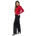 thumbnail image 3 of Jeans Quarry Wide Leg denim para mujer, 3 of 5