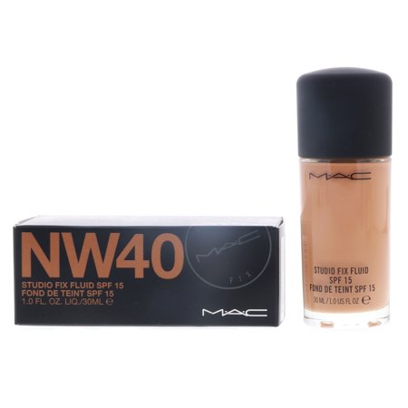 Studio Fix Fluid Spf 15 24Hr Matte Foundation Plus Oil Control - Nw40 By Mac For Women - 1 Oz Foundation
