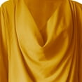 thumbnail image 6 of SDNall Chiffon Blouses for Women Casual Draped V-Neck Flared Sleeve Loose Shirt Tops Chiffon Flowy Tops Blouses for Women (Yellow,Sizes:S-3XL), 6 of 9