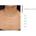 thumbnail image 5 of gold-plated Rope Chain Necklace for Men & Women – 14k gold-plated necklace 10k or 14k gold-plated, Lightweight, Premium Craftsmanship, 5 of 5