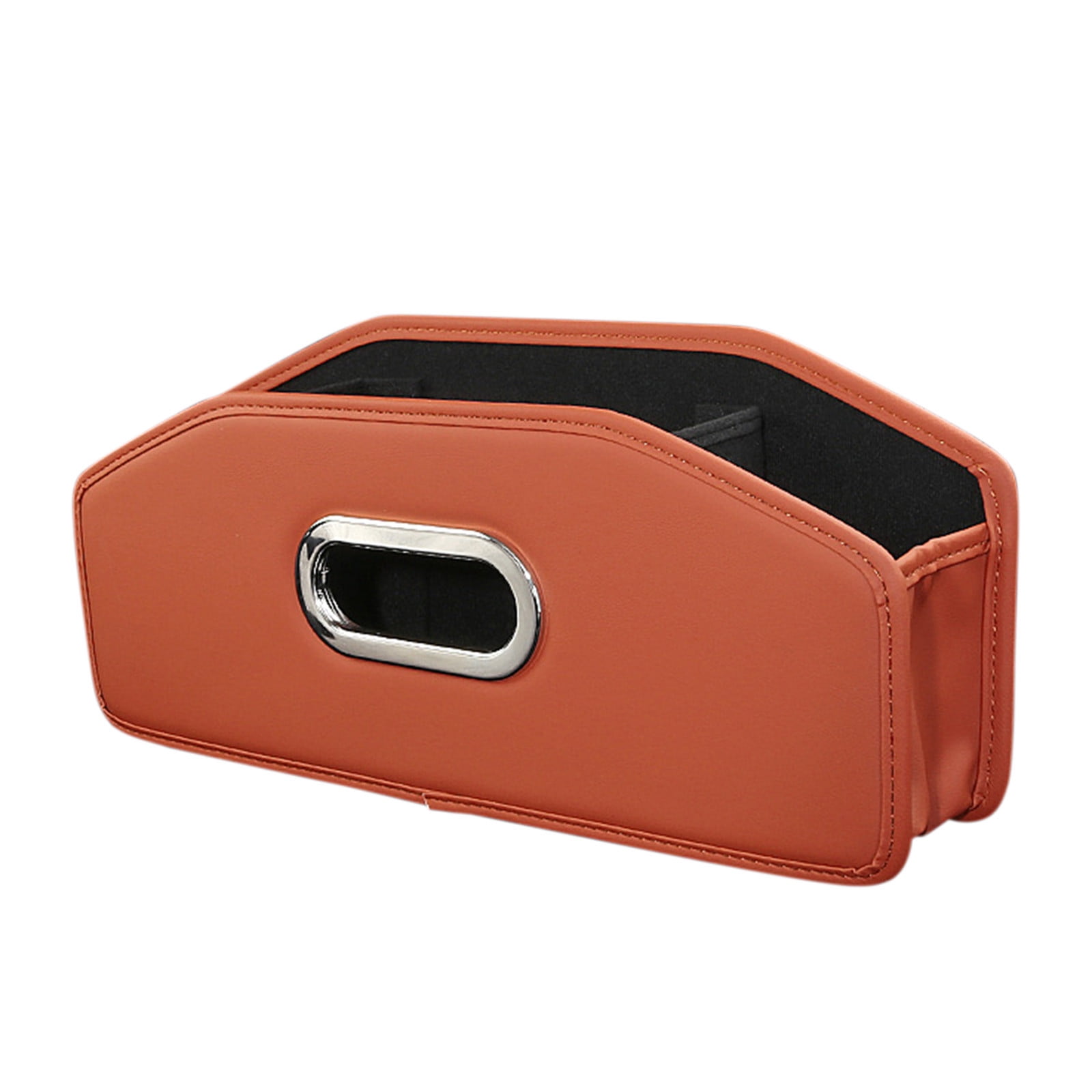 Car Headrest BackSeat Organizer with Cup Holder and Paper Towel Case - Hangable Storage Box for Car Backseat, Interior Decoration, Multifunctional Auto Travel Accessories
