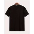 thumbnail image 3 of Men'S Casual Crew Neck T-Shirt, 100% Polyester Knit Fabric, Short Sleeve, Regular Fit, Slight Stretch, with Humorous "Grumpy Old Man" Print, for Summer, Adult & Teen Pullover Top, 3 of 5