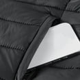 thumbnail image 5 of YLSDY Men's Lightweight Packable Puffer Jacket Warm Winter Jacket for Men Down Alternative Puffy Coat Stand Collar Parka Windproof Black XXXL, 5 of 8