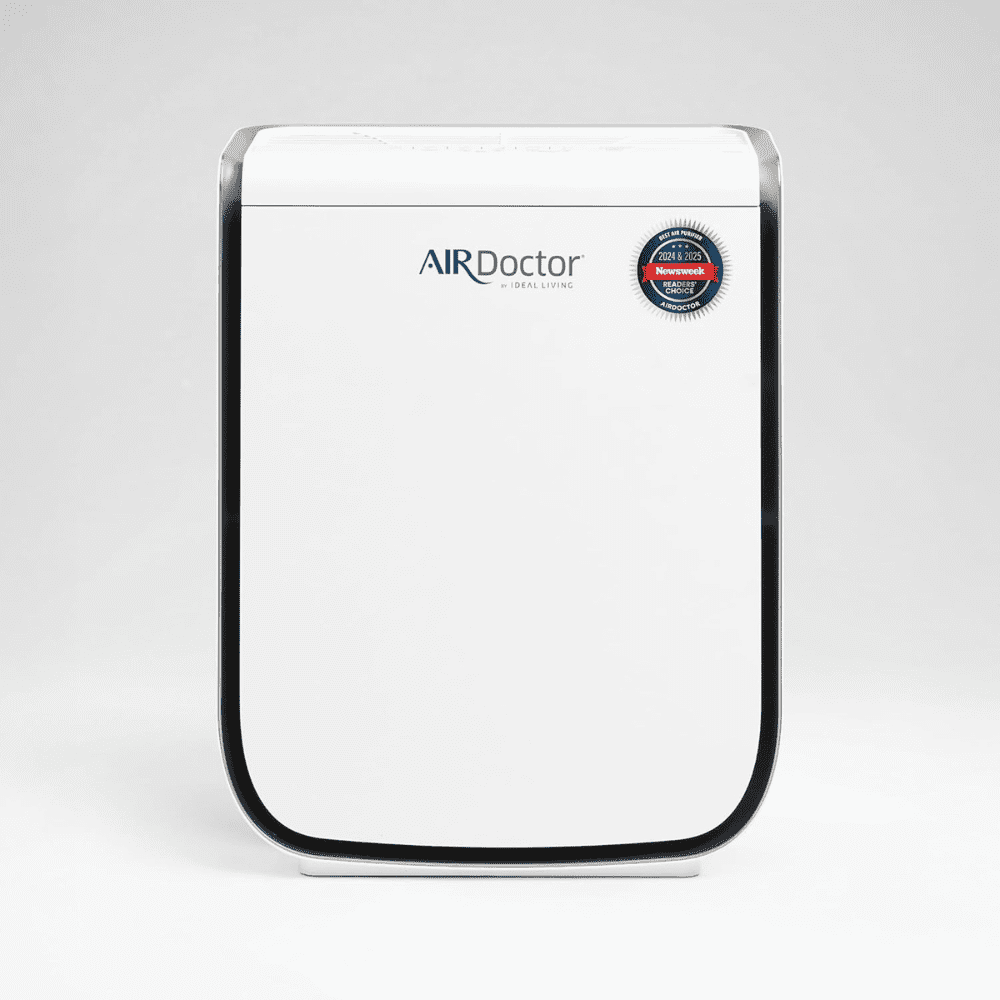 Airdoctor AD2000 Air Purifier for Small Rooms, Covers 305 Square Feet, 13.85x6.6x18.72 in., White, 1-Pack