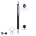 thumbnail image 4 of uni® Jetstream RT Ballpoint Pens, Medium Point (1.0mm), Black, 2 Pack, 4 of 8