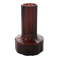 Hestia Burgundy Glass Vase