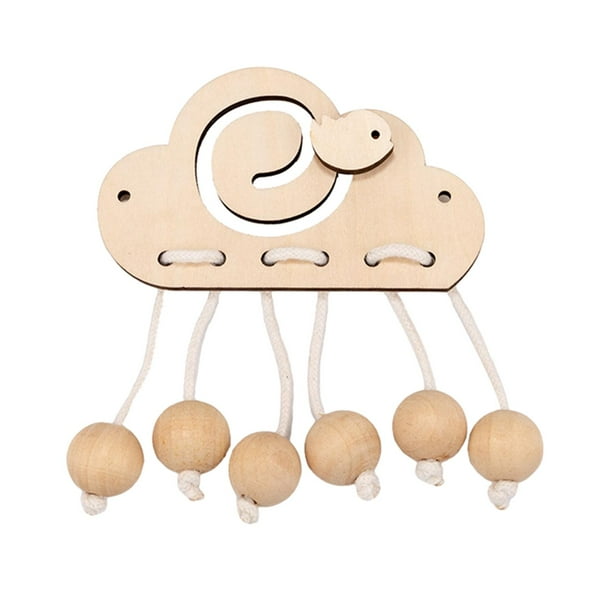 Tablero sensorial de madera, juguete educativo, habilidades de aprendizaje, regalo de cumpleaños, rompecabezas. Rosario