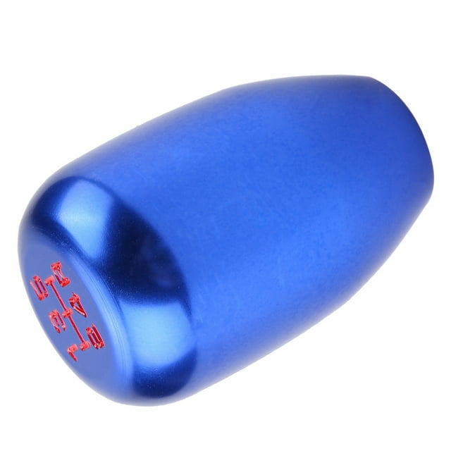 Car Manual GearKnob 5 Speed Shifter Lever Stick with 3 Adapters
