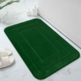 thumbnail image 4 of Mecorevxz Memory Foam Bath Mat,24" x 16",Super Soft and Non-Slip Bathroom Rugs,Water Absorbent and Machine Washable Bath Rug for Bathroom,Shower and Tub,Green, 4 of 7