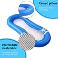 thumbnail image 2 of Hamac de Piscine Gonflable, Matelas Flottant, Fauteuil Bouée de Piscine, Canapé, 2 of 5