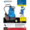 thumbnail image 2 of Burcam 300506S 0.16 HP Utility Pump Automatic Dewatering, 2 of 5