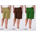 thumbnail image 3 of ASUDESIRE 5 Pack Men's Athletic Shorts Mesh Workout Gym Activewear Basketball Shorts 8" Inseam With Pockets, 3 of 7