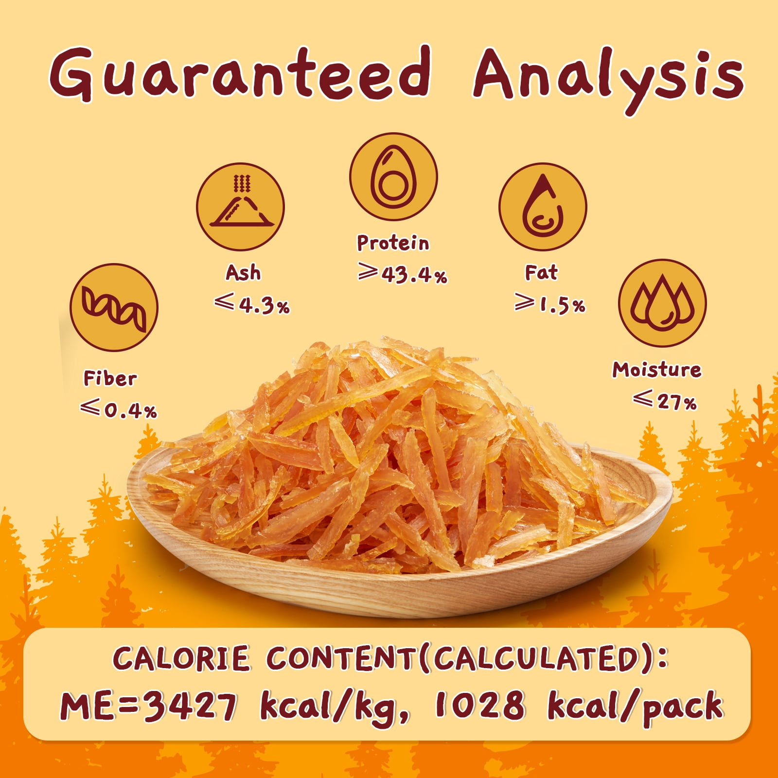 (5 pack) Jungle Calling Soft Training Treats for Dog&Cats, Mini Chicken Strips Training Snacks,Grain Free