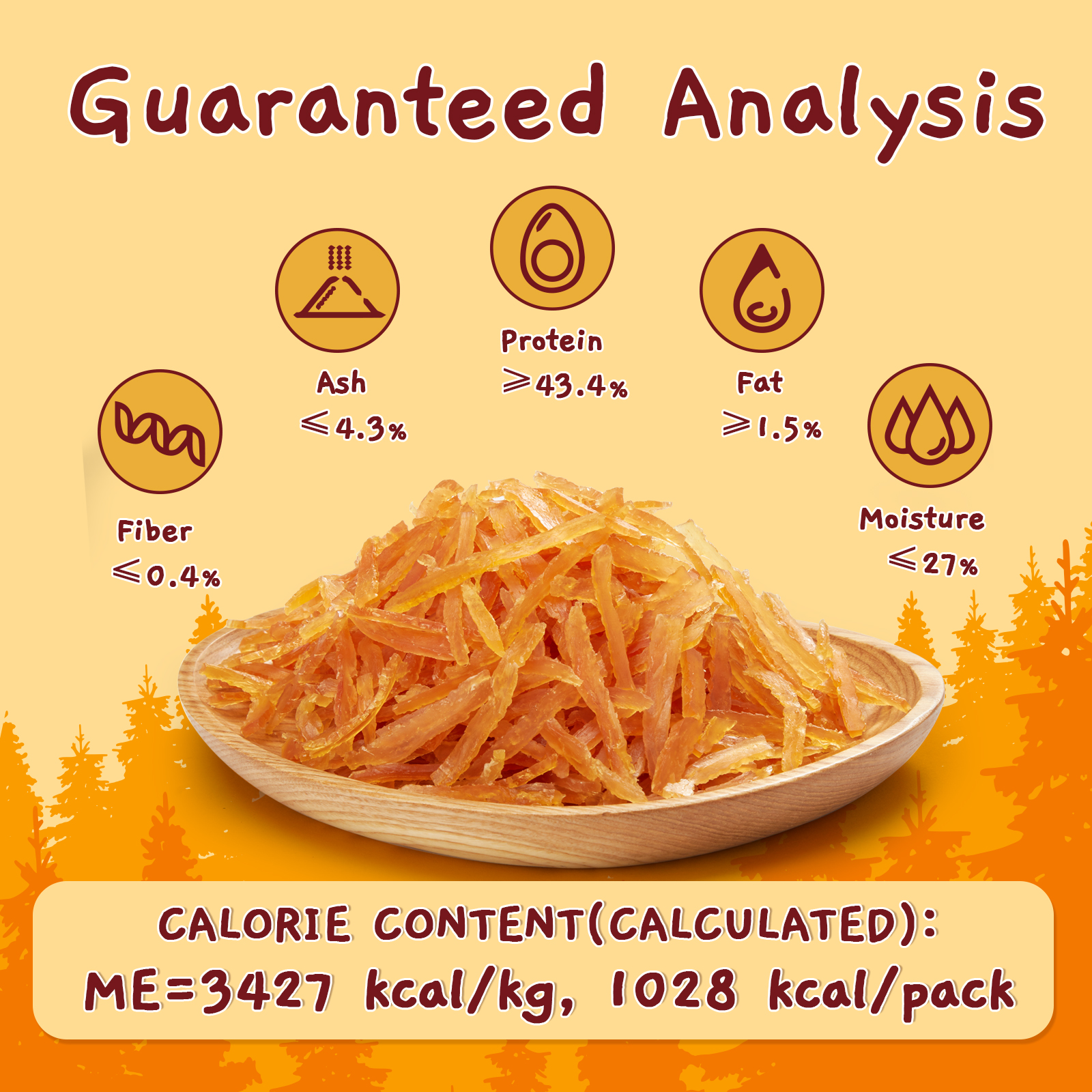 Jungle Calling Soft Training Treats Mini Chicken Strips, Grain Free photo 2