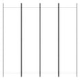 thumbnail image 3 of Carevas 4-Panel Room Divider White 78.7"x78.7" Fabric, 3 of 7