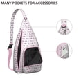 thumbnail image 4 of Pet Lover's Vintage Cat Sling Bag - Floral Cat Design Shoulder Backpack (Organized Multi-Pocket, Stylish & Functional), 4 of 4
