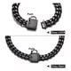thumbnail image 5 of Nikpet Collar De Cadena Para Perro Negro Cadena De Eslabones, 5 of 7