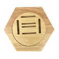 thumbnail image 1 of Expositor para Medallas 7 Uds. 1 Soporte Exhibición en Forma Panal Hexagonal, 1 of 7