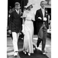 thumbnail image 2 of Madeleine Fiermonte With Her Two Sons William Dick And John Dick At The Wedding Of Her Son John Jacob, 2 of 2